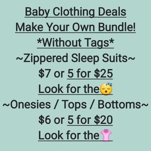 Baby clothes bundles!!